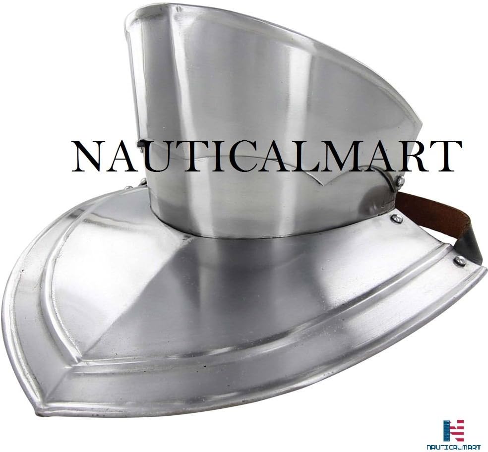 NauticalMart Halloween Medieval Knights Gothic Revival 16g Bevor Armor