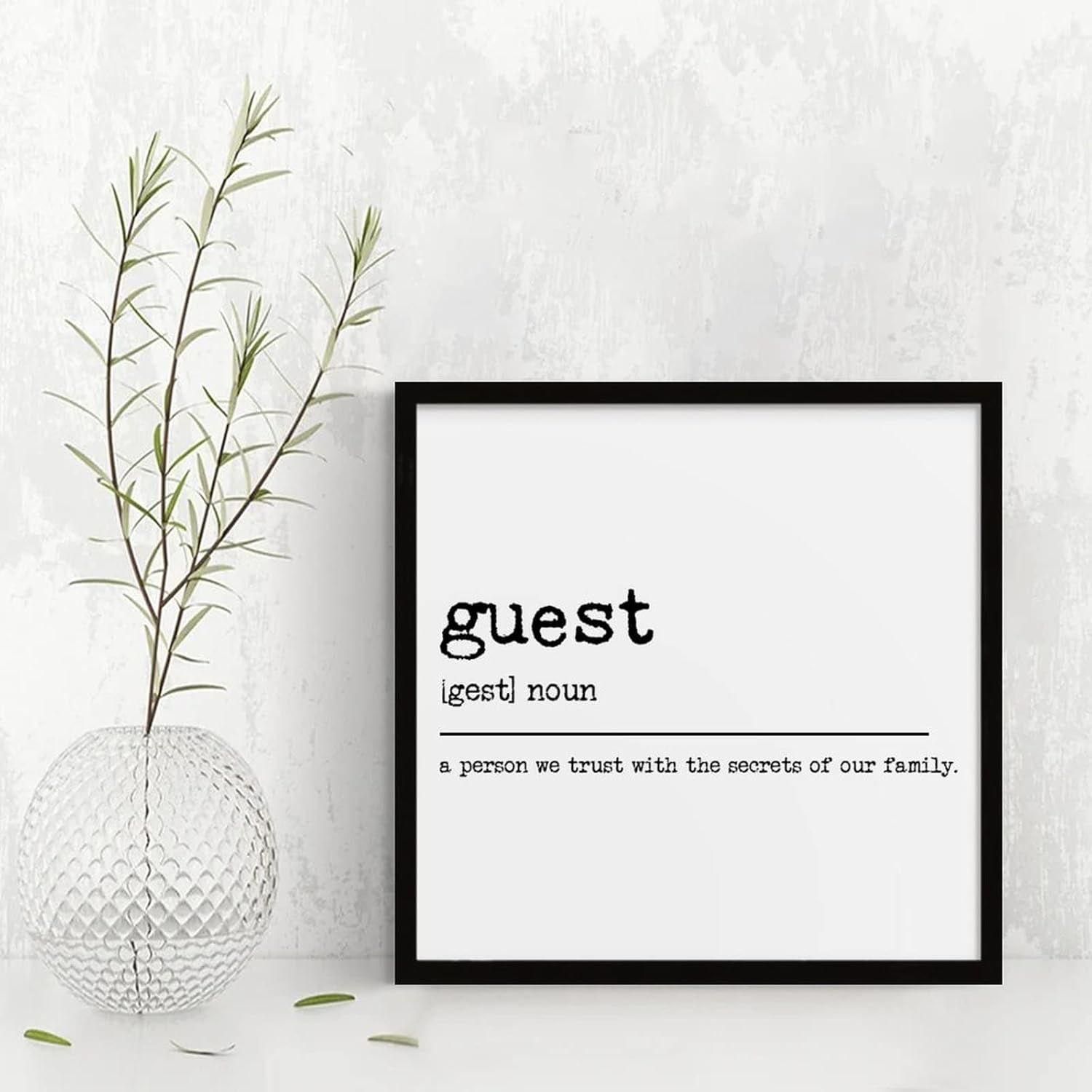 Guest Definition Dictionary Word Meaning Decorative Wood