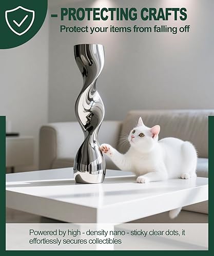 Miniatura 4 de Masilla adhesiva de museo extra grande de 1.18 pulgadas, resistente, extraíble, sin residuos, película mejorada de fácil despegar, masilla de pared