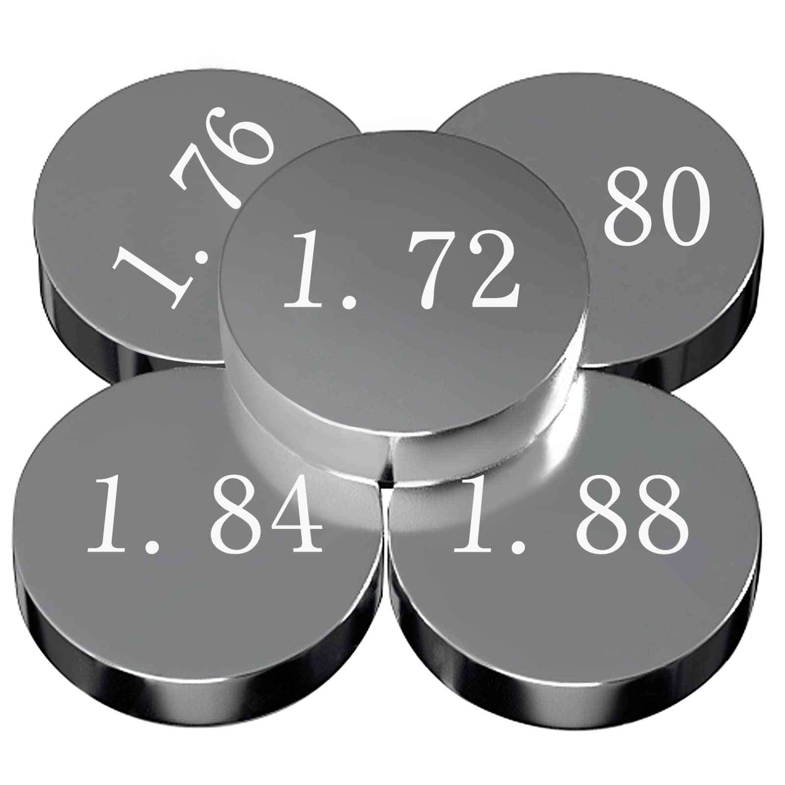 AHL 8.85mm 69pcs 1.72-2.60mm kit Ventil shim Ventile einstellen kompatibel mit 505SX-F 2008-2009 / 505XC-F 2008-2009 / 505SX ATV 2009-2011