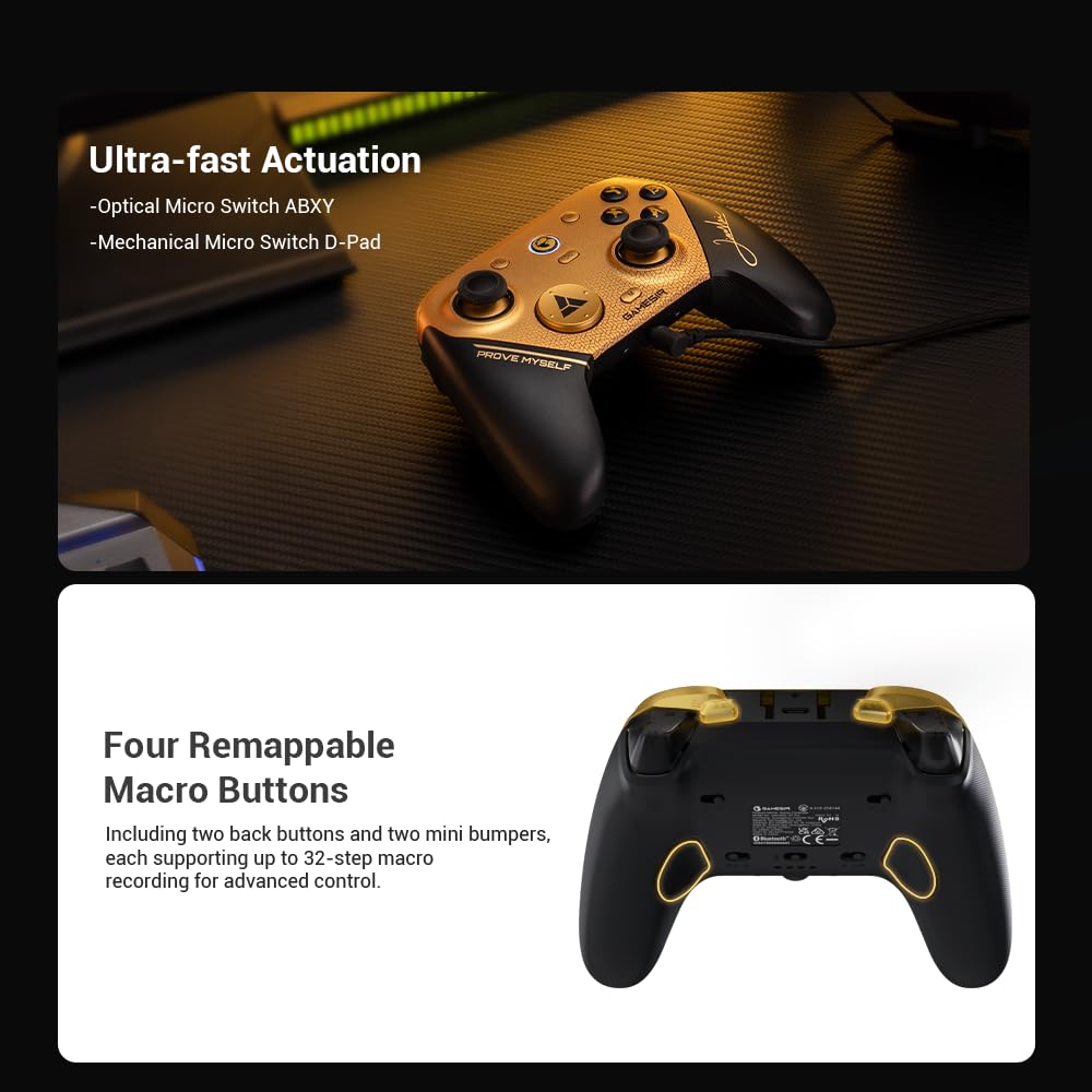 Amazon.co.jp: GameSir G7Pro 8K PCコントローラー チャンピオン
