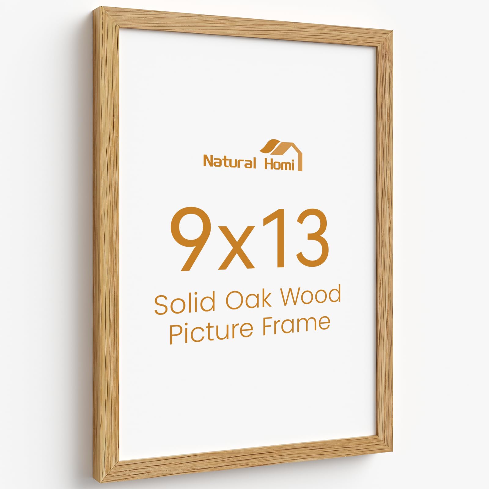 Amazon.com - 9x13 Picture Frame,Solid Oak Wood 9