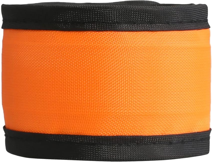 2 Pack Reflective Gear Flashing LED Slap Sports Wristbands, Safety Lights Arm Bands - Magic Band Running Lights for Runners - for Night Walking, Cycling and Running (Green/Orange)