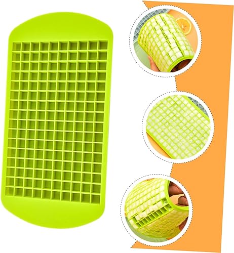 Miniatura 5 de BESPORTBLE Silicone Ice Cube Molds Mini Ice Square Tray Tiny Silicone Square Mold Small Ice Cube Tray Ice Maker Mold Kitchen Ice Mold Cocktail Ice