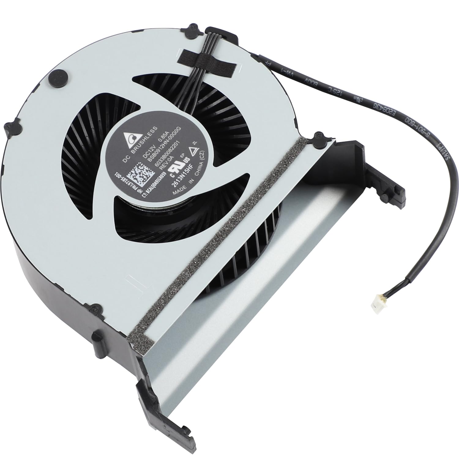 New CPU Cooling Fan Replacement for HP Z2 MINI G5 Workstation L97185-001 M10375-001 BSB0912HN-00G0G 6033B0082201 BSDFS240012AP0T-FMAD DC12V 0.85A, 27mm Thickness