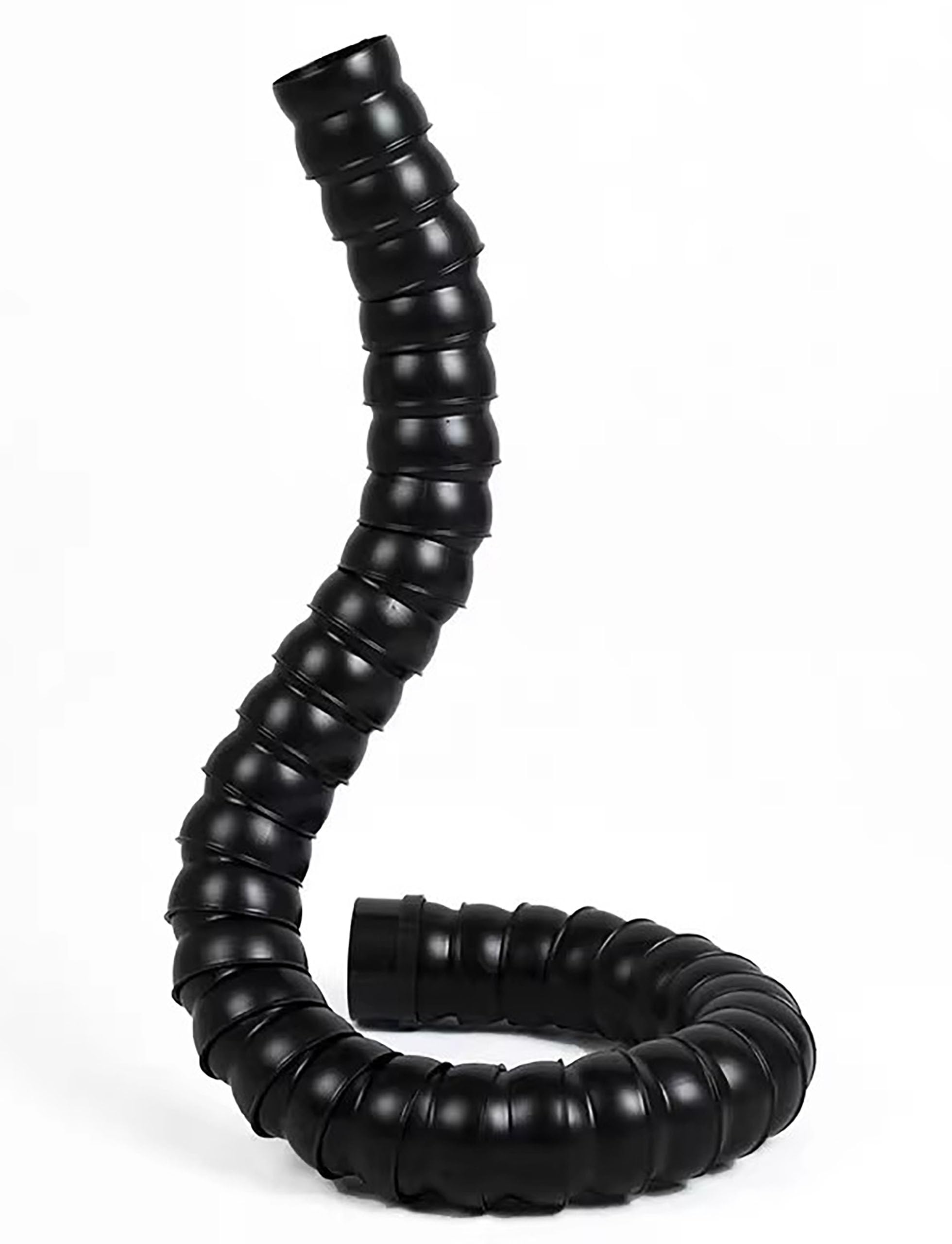 LVSEWOA Flexible Soldering Fume Extractor Hose - Universal Positioning Plastic Multi-Joint Smoke Exhaust Arm (Without Hood)(Black 50mm-50cm)