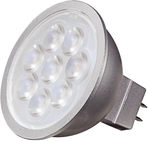 Satco S9495, 6.5MR16/LED/40'/27K/12V, (6 bombillas LED)