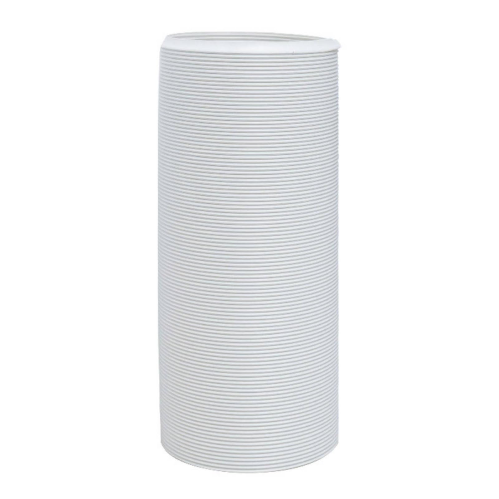Tubo Flessibile con Spirale Sinistra Estensibile Tubo di Scarico Flessibile Corrugato per Casa, 5 Metri, Diametro 130mm