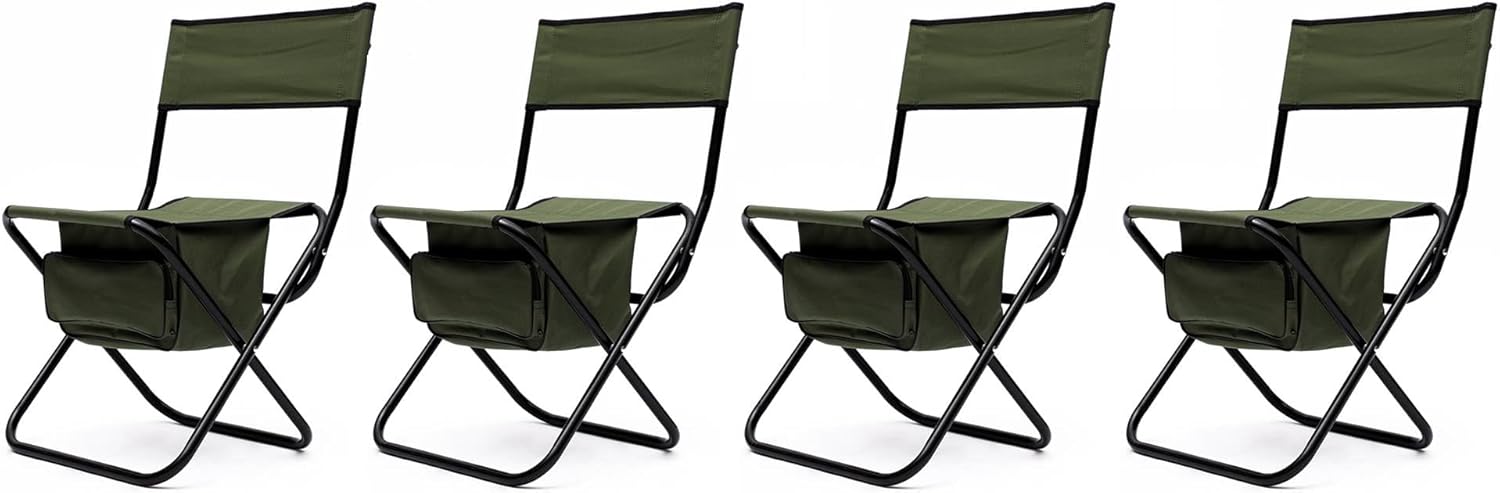 Set of 5 Folding Outdoor Table Chairs Set Outdoor Camping for Indoor