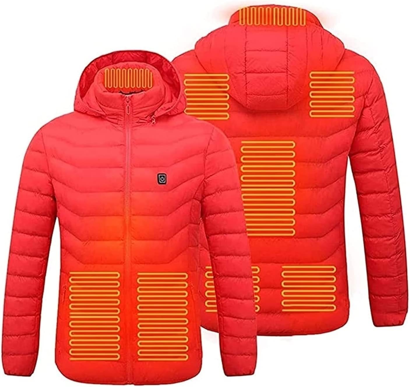 Men's Electric Heated Jacket, USB Rechargeable Heated