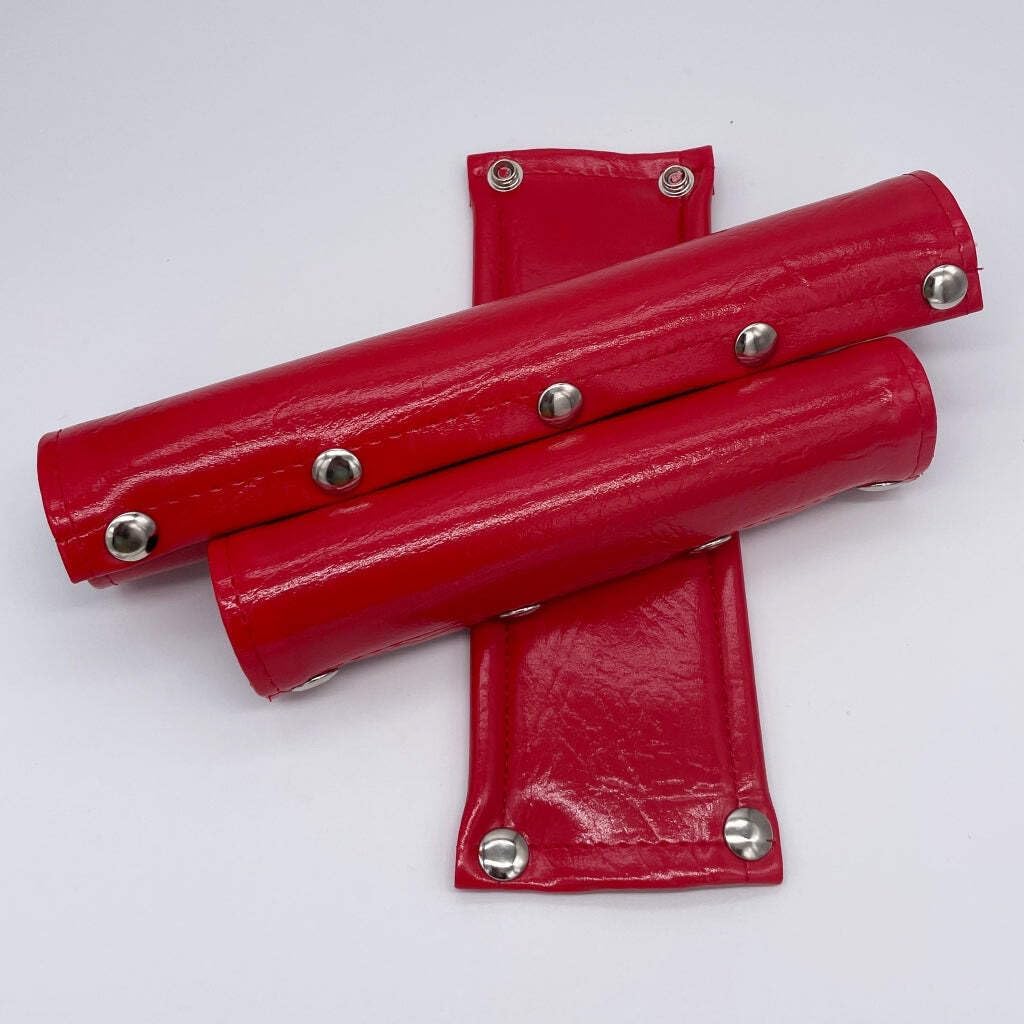Vinyl Snap Closure 3 Piece BMX Pad Sets