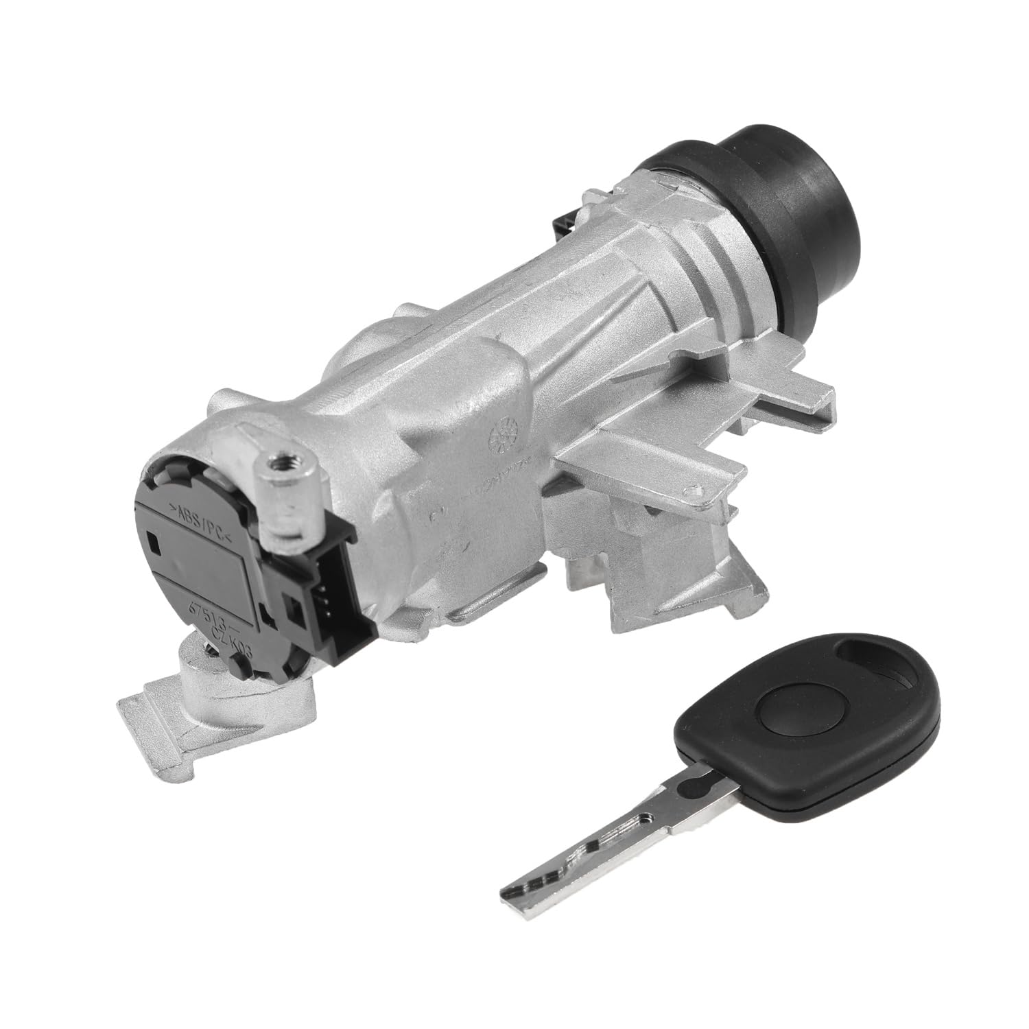YAOPEI Interruptor de encendido con cilindro de bloqueo de encendido 8E0905855A+1K0905865A+1K0905851 ZC