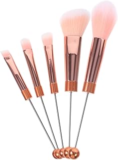 SAFIGLE 5-Piece Metal Handle Makeup Brush Set...