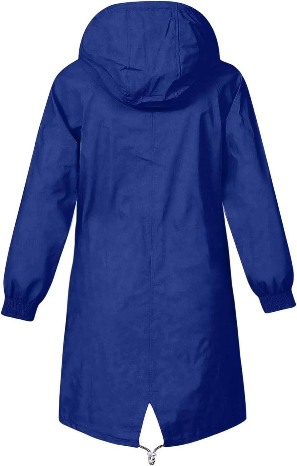 Girls Waterproof Rain Jacket Kids Windbreaker Zipper Lightweight Hooded Raincoat Striped Preppy Solid Travel Camping
