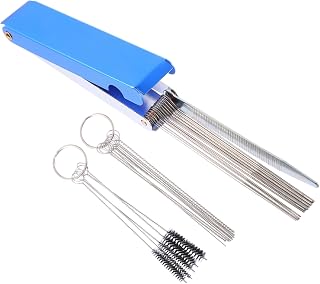 FAVOMOTO Carburetor Cleaner 3 Sets Carburetor Cleaning Brush Hair Brush Cleaner Motorcycle Cleaner Pilot Cleaning Tool Carb