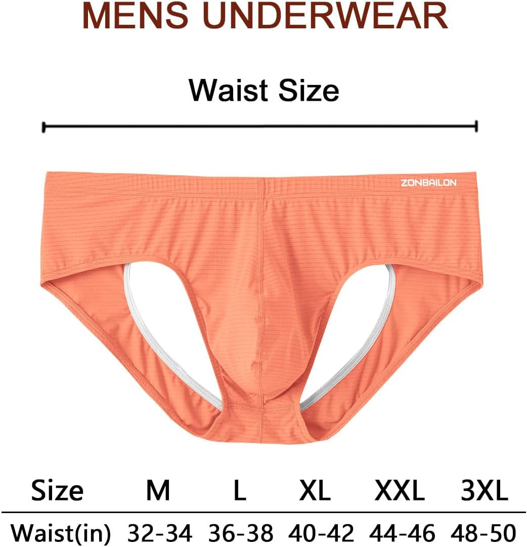 ZONBAILON Men's Sexy Jockstraps Underwear with Bulge Ball Pouch Breathable Thong Jock Strap - Image 6