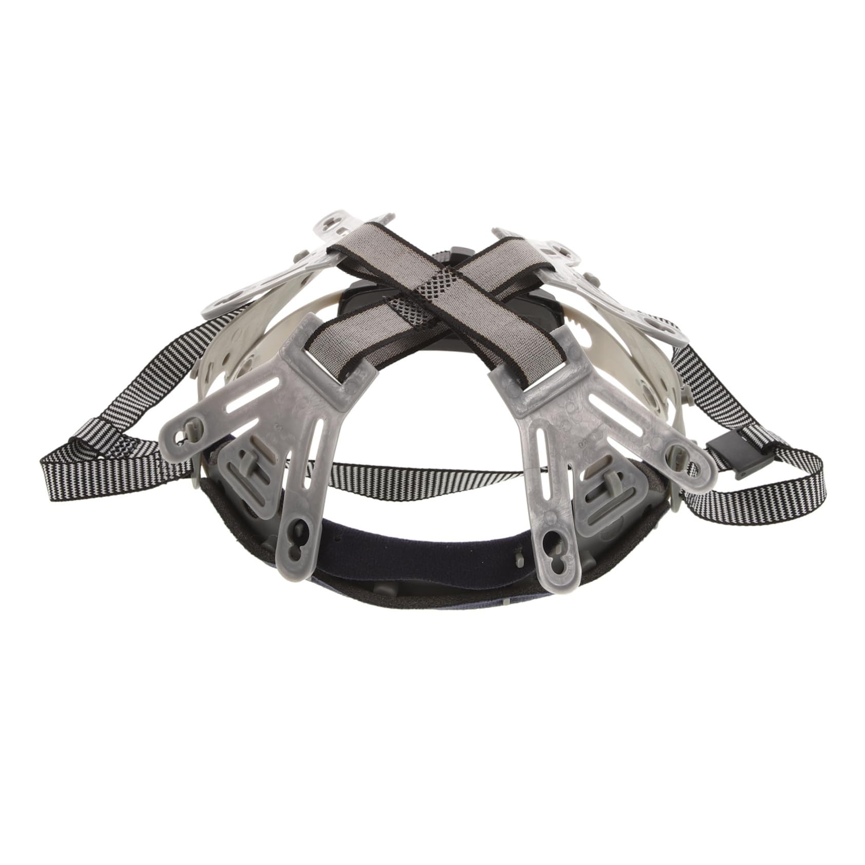NUOBESTY Fodera Del Casco Sospensione Cappello Di Sicurezza Casco Da Costruzione Fodera Per Elmetto Difficile Elmetto Protettivo Con Cinturino Sottogola Grey Tessuto