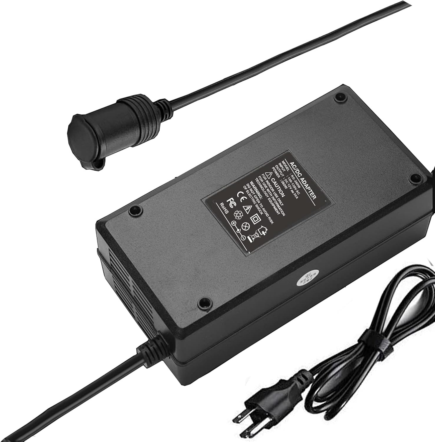 AC to DC Converter 110V to 12V Converter 360W 30A Adapter