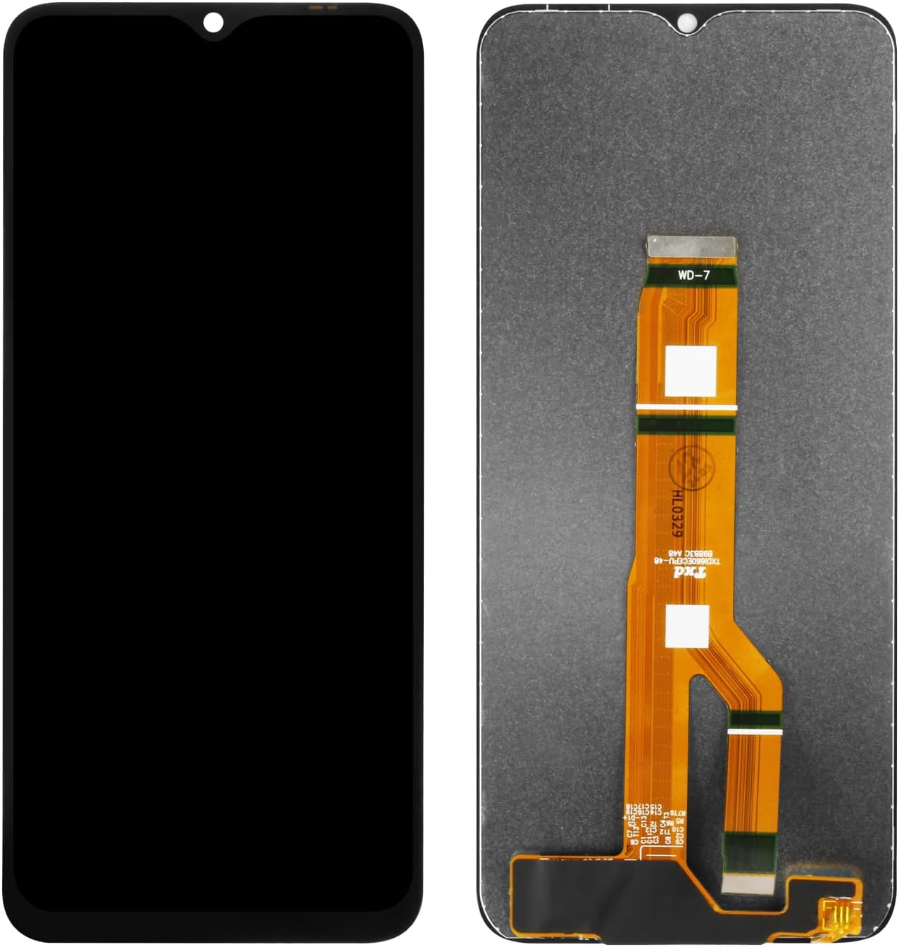for Honor X5 Plus LCD Screen Replacement for Honor X5 Plus WOD-LX1, WOD-LX2, WOD-LX3 LCD Display Touch Panel Digitizer Assembly Glass Mobile Phone Repair Kit with Tools (Black no Frame)
