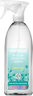 Antibacterial Spray Refill, Bathroom Cleaner, Powerful Formula Kills 99.9% of Bacteria, Water Mint Scent, Pack of 1, 1 x 828 ml