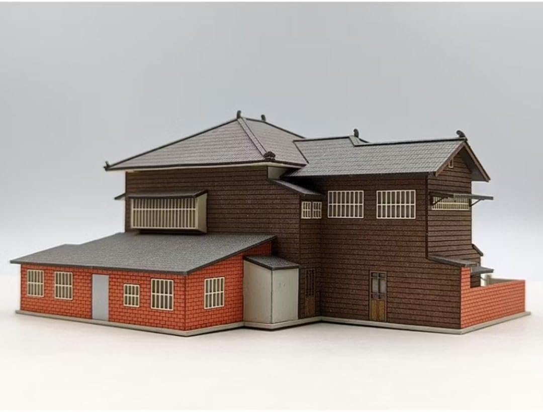 台湾 日本建築 レトロ 建物 ストラクチャー 海外 鉄道模型 ジオラマ Nゲージ 台湾 日本建築 レトロ 建物 ストラクチャー 海外 鉄道模型