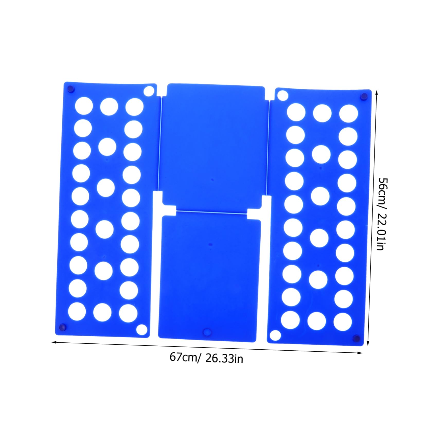 PRETYZOOM Folding Board for Adult Washing Board Laundry Folding Shirt Folder T-Shirt Folder Flexible Material Random Style