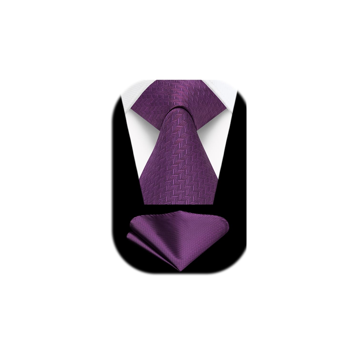 Enlision Corbata Y PañUelo De Bolsillo Para Hombre Formal Business Boda Corbata PañUelo Para Hombre