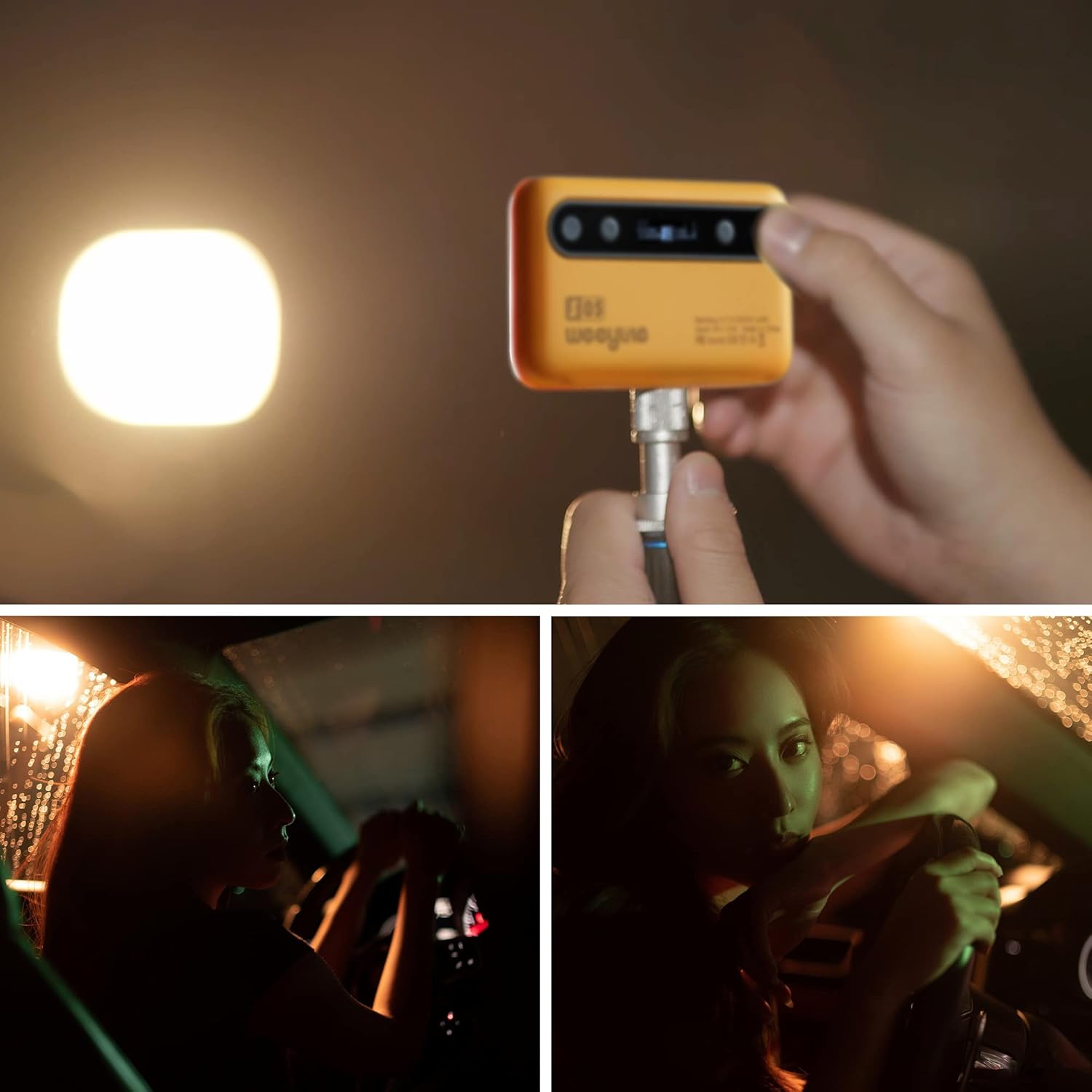 S05 RGB Photography Lighting, APP Control Portable Led Lighting Panel, on Camera led Light for Photography Video Picture Vlog