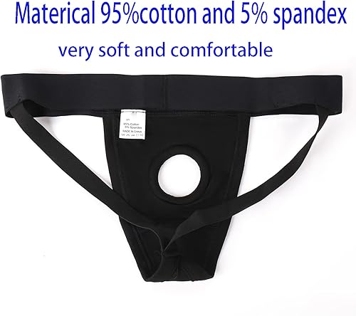 Miniatura 6 de Ropa interior con arnés con correa, arnés con correa para ropa interior sin tirantes para hombres y mujeres