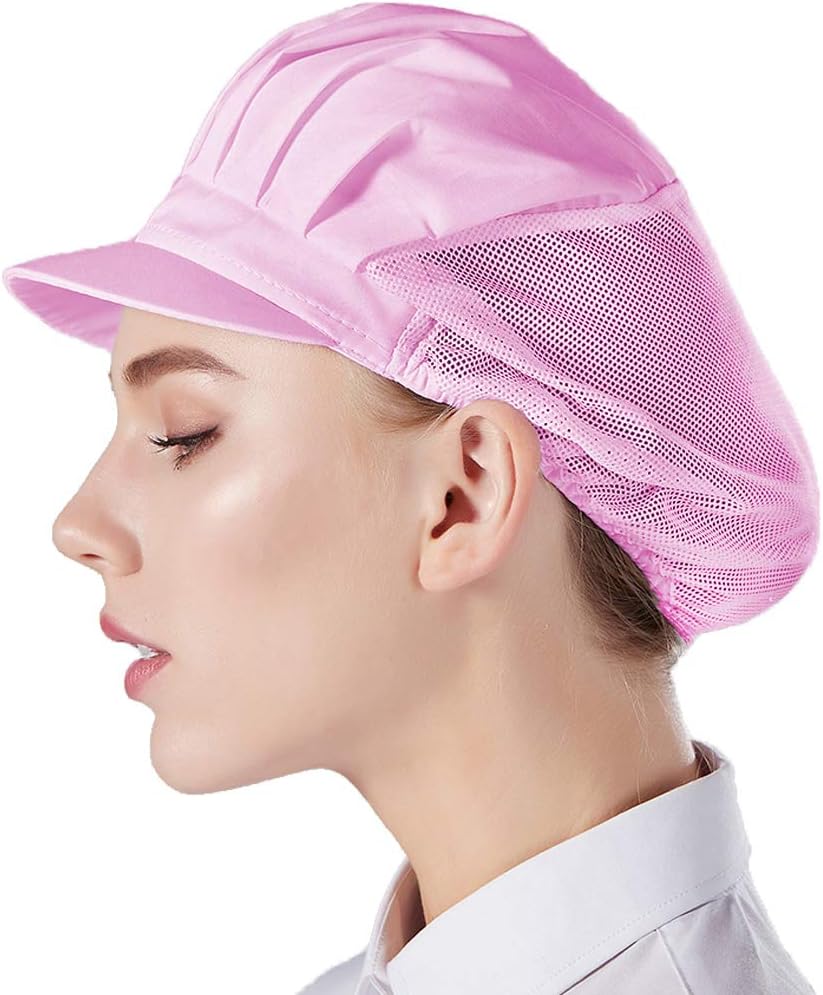 3pcs Chef Hat Kitchen Cooking Chef Cap Food Service Hair Nets CF9033