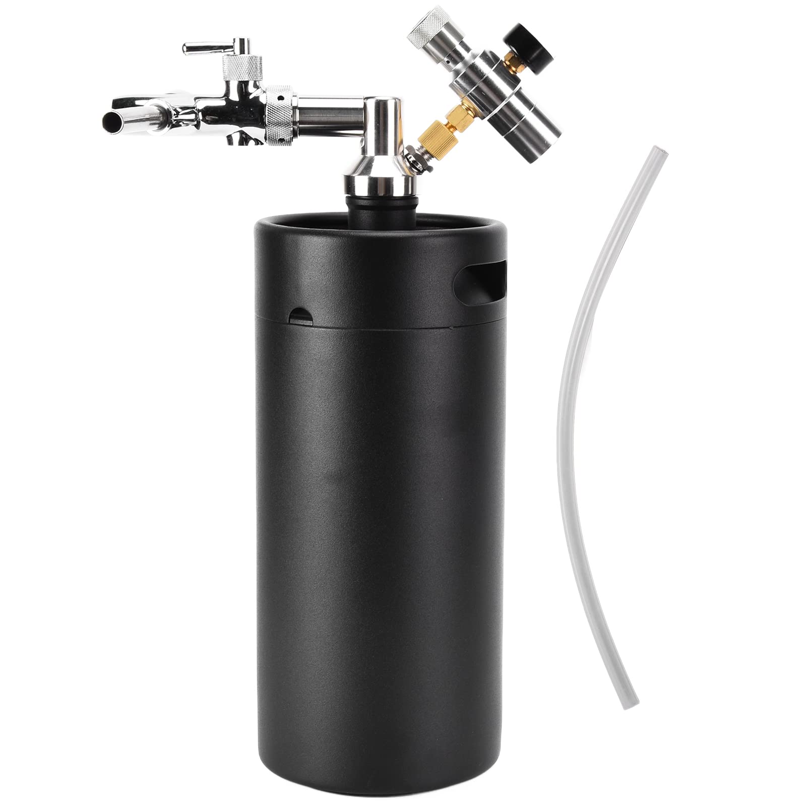 Mini fût sous pression 3.6L en inox pour réussir vos soirées bière maison et café nitro