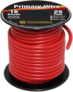 Grand General 55231 سلك أساسي بمقياس 16