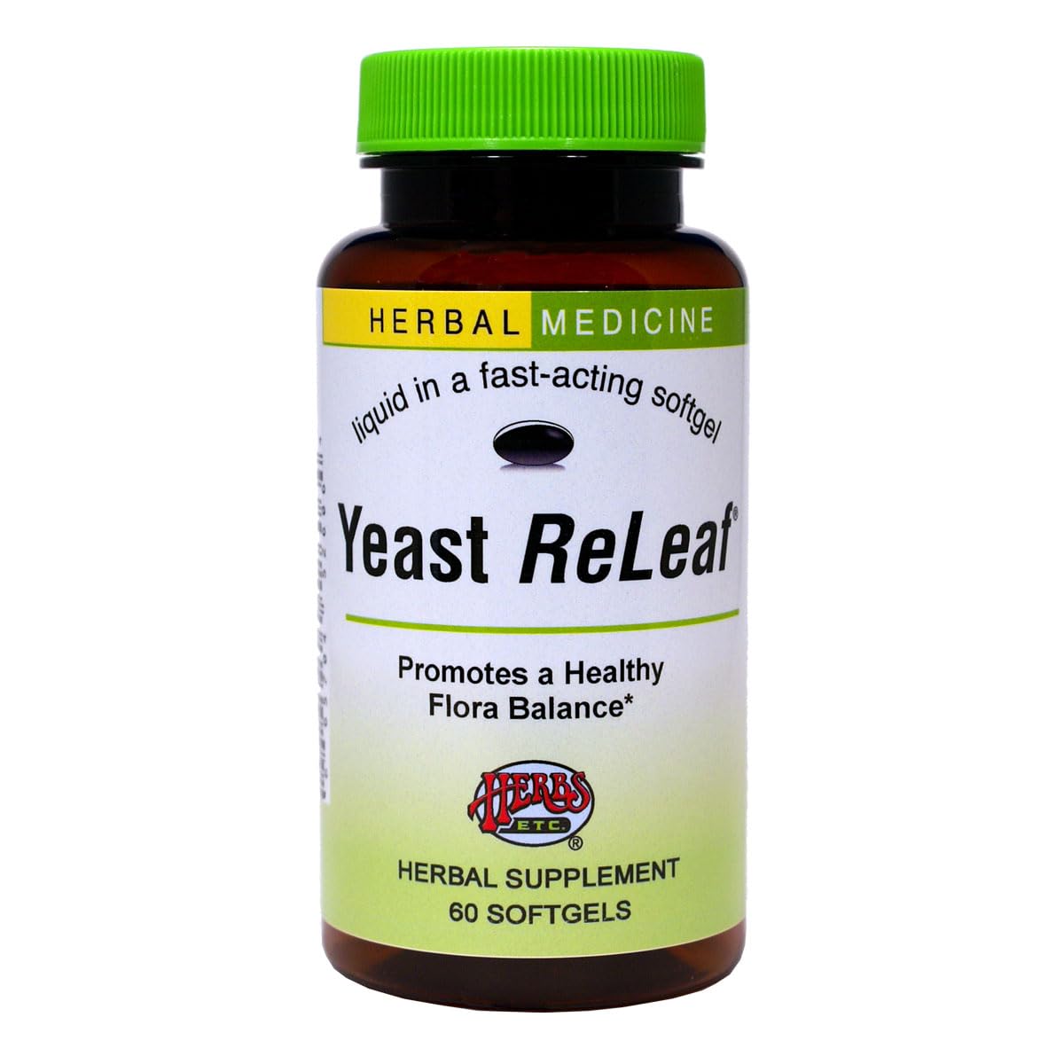 Herbs Etc. Yeast ReLeaf® Softgels 60 ct