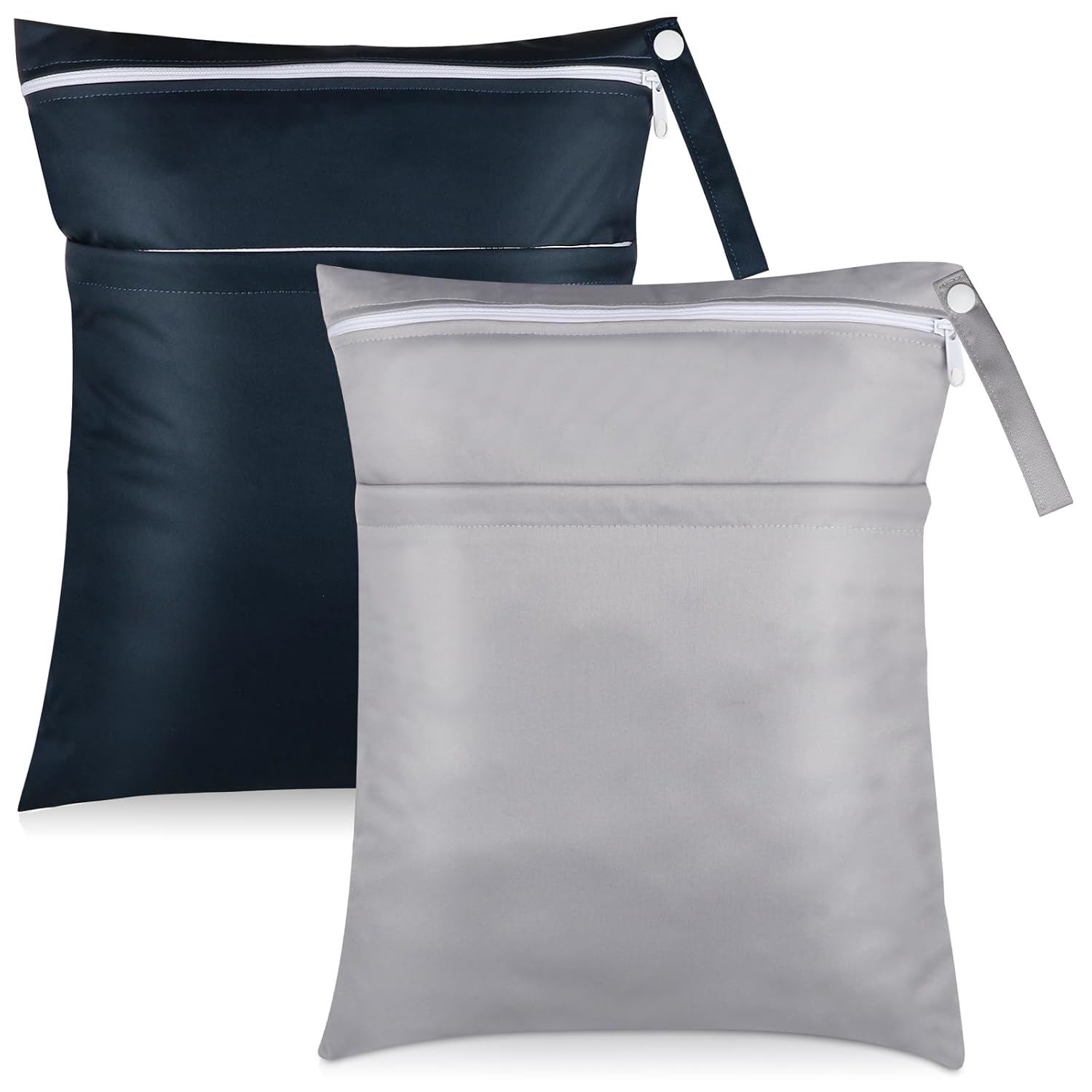 Angel Love Wet Bag for Swimsuit, Baby 2PCS Waterproof Washable Reusable Wet Bag with Two Zippered Pockets – Beach, Pool, Gym Bag for Swimsuits or Wet Clothes L219215