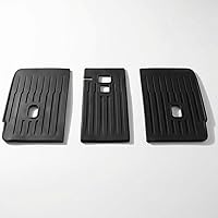 Vista 13 de Revestimientos de carga para todo tipo de clima para el nuevo Tesla Model Y Juniper 2025 2026 Alfombrilla de maletero con alfombrillas de bandeja