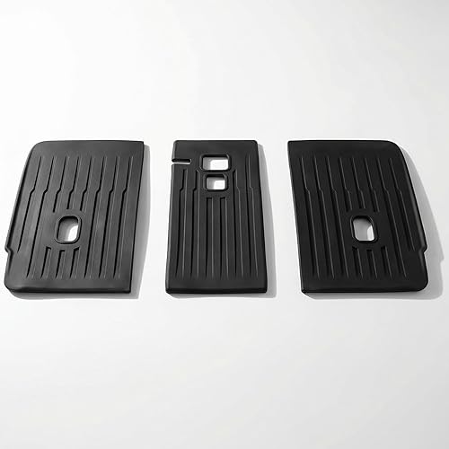 Miniatura 13 de Revestimientos de carga para todo tipo de clima para el nuevo Tesla Model Y Juniper 2025 2026 Alfombrilla de maletero con alfombrillas de bandeja