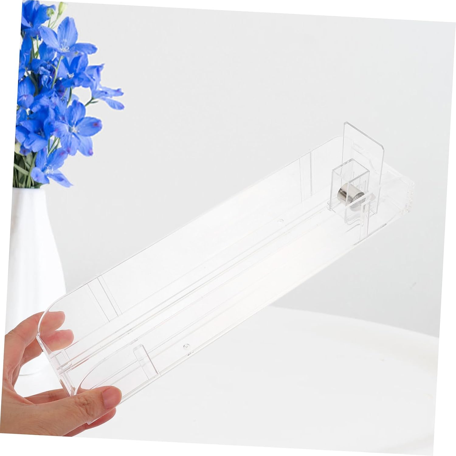 Ciieeo Automatic Cigarette Display Holder Transparent Organizer for Supermarket Compact Accommodates Various Cigarette Box Stylish Design for Retail Spaces