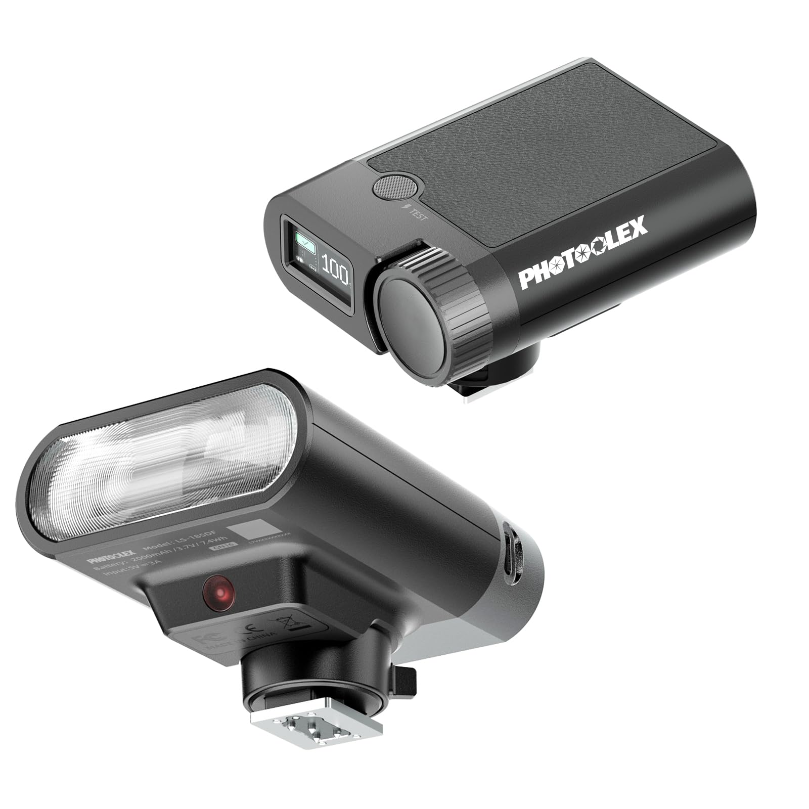 Amazon | PHOTOOLEX ミニカメラフラッシュ GN16 10段階パワー