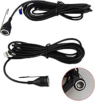 Vista 6 de EASYGUARD EC203 Versión universal 2 vías sistema de alarma de coche con entrada sin llave y pantalla LCD buscapersonas, sensor ultrasónico y sensor