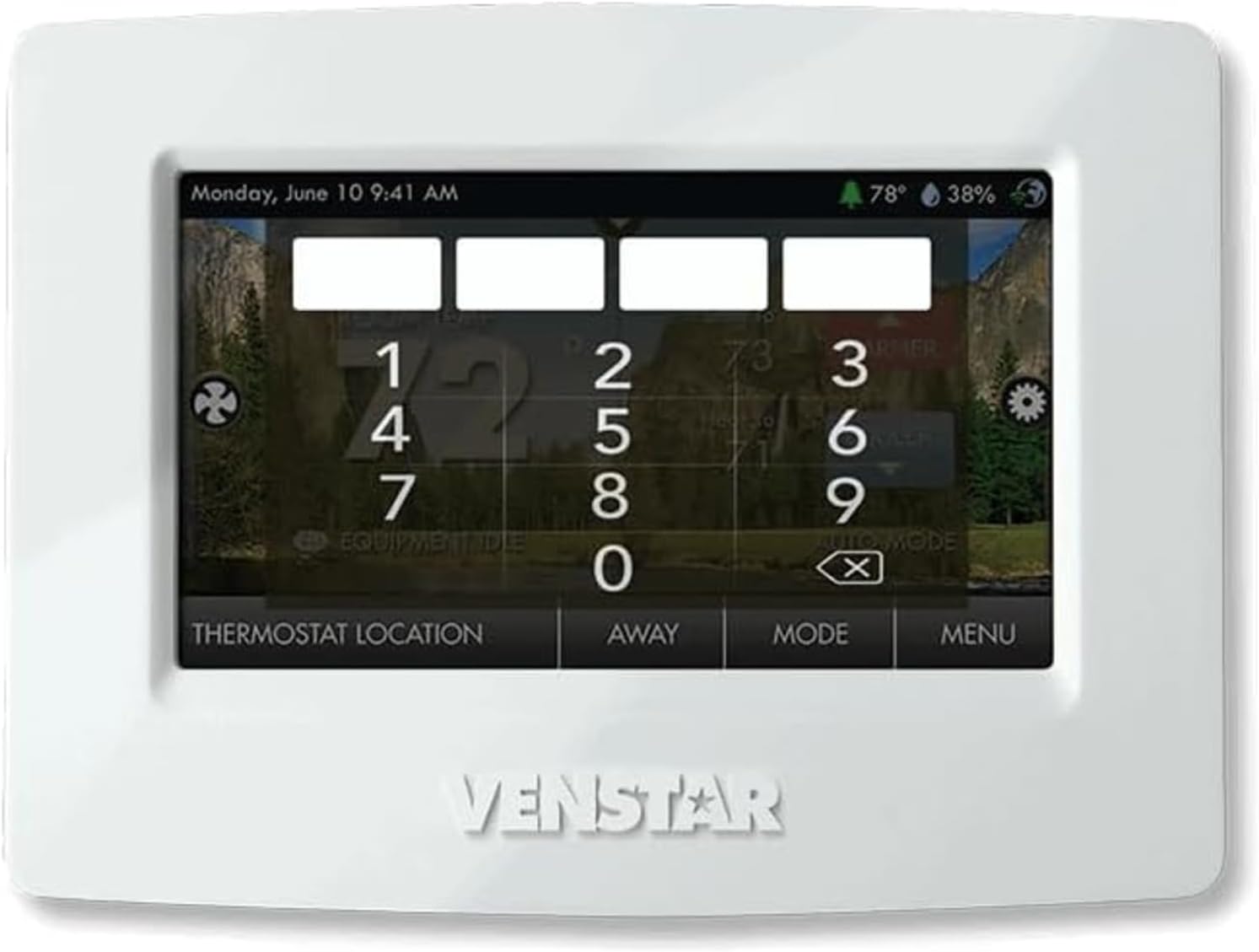 Venstar T8900 ColorTouch High Resulation Touch Screen Programmable Thermostat w/WiFi, Alexa Compatible, 4 Heat 2 Cool Stages, Gas/Electric/Heat Pump, API Control, Controls Dehumidification Venstar T8900 ColorTouch High Resulation Touch Screen Programmable Thermostat w/WiFi, Alexa Compatible, 4 Heat 2 Cool Stages, Gas/Electric/Heat Pump, API Control, Controls Dehumidification