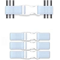 Vista 12 de Coosin - Cerraduras de seguridad para bebés, asas de seguridad para niños, instalación simple, cerraduras de correa de seguridad para el hogar, se
