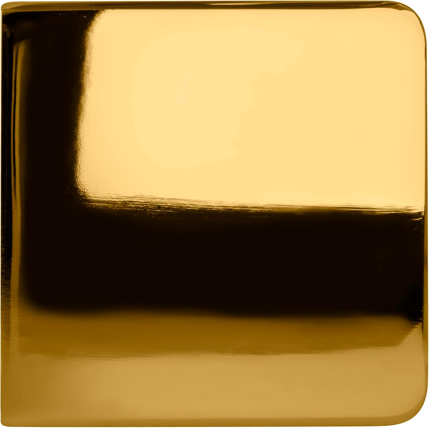 C.R. LAURENCE Z806BR CRL Brass Z-Series Square Type Flat Base Zinc Clamp for 1/4" and 5/16" Glass