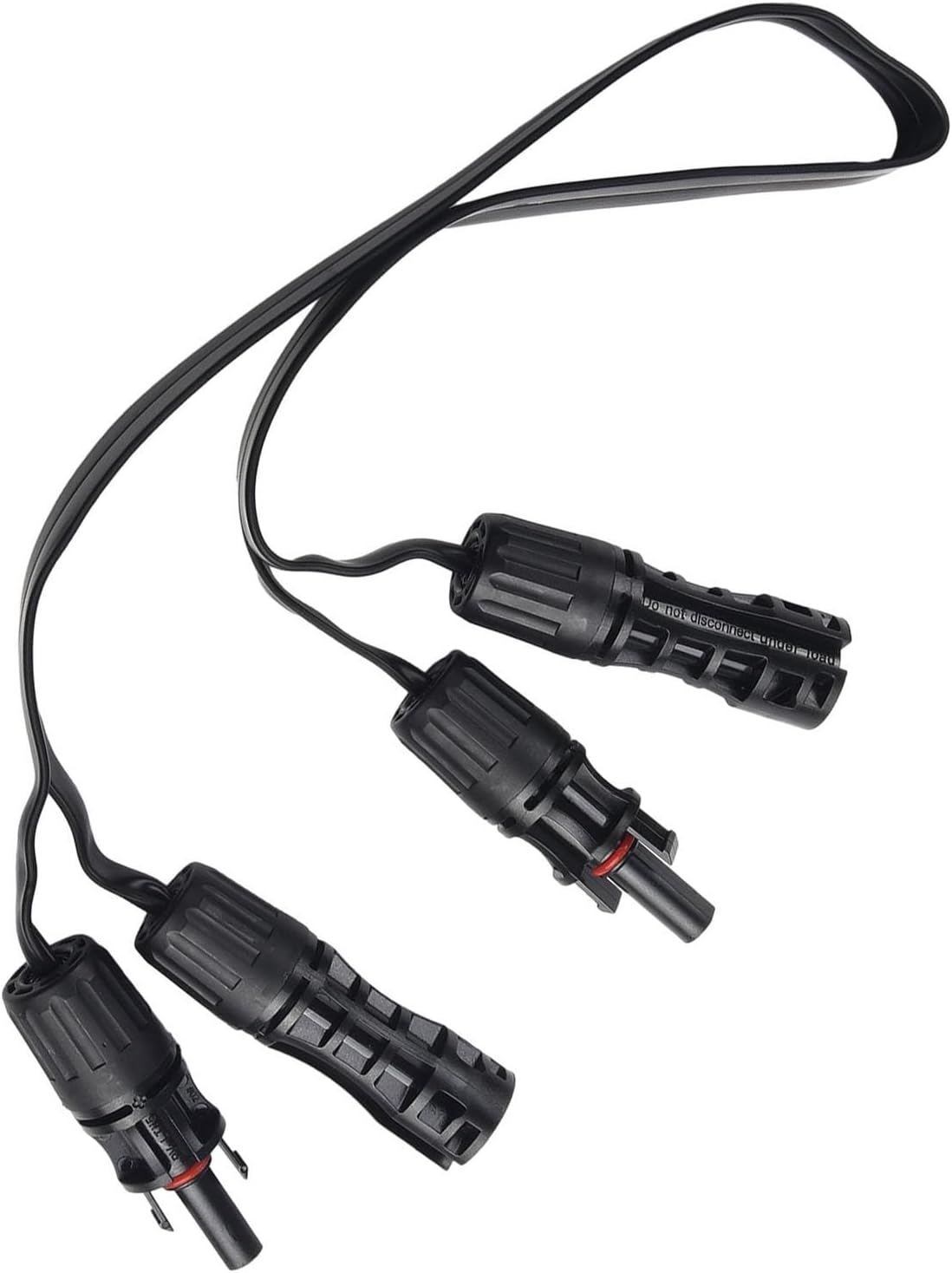 Solar Power Made Simple Flexible Cable Connectors for Panels Each at a Length of 0 5m and Rated at 1KV