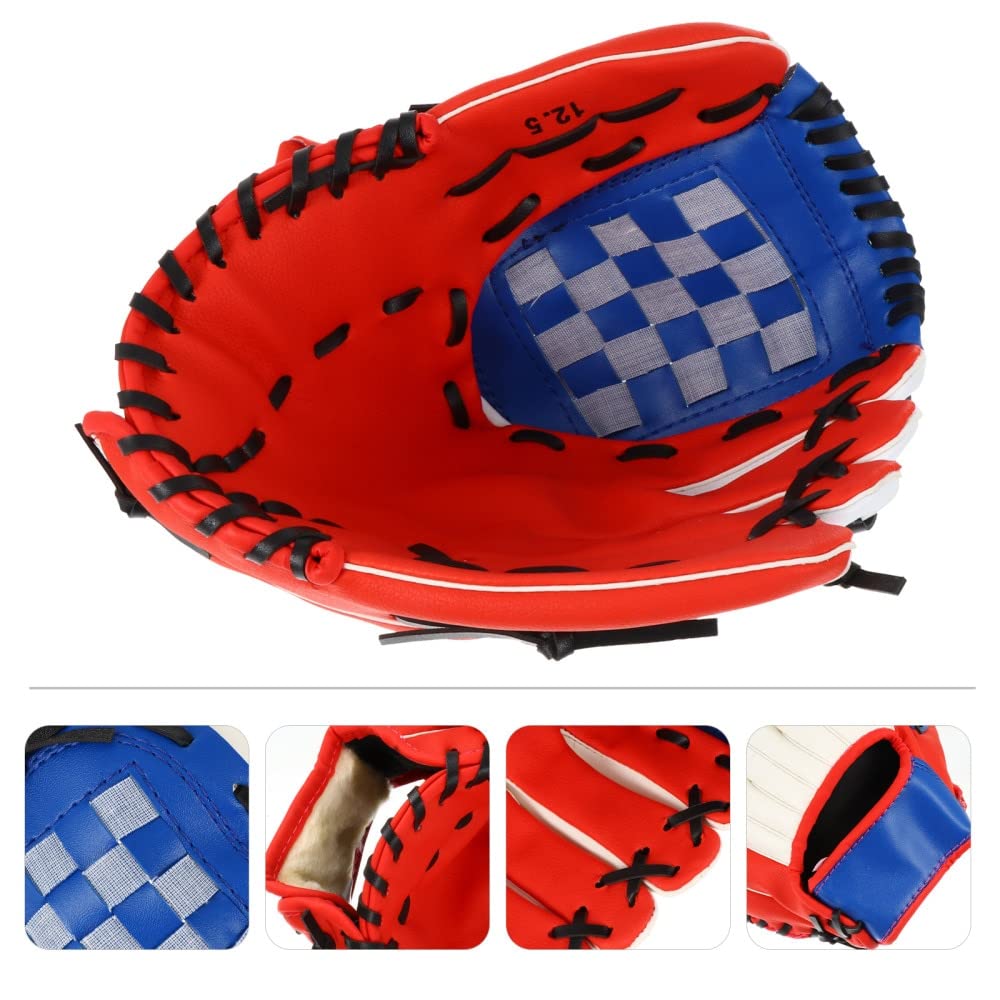 Guanto da Baseball Guanto da Softball Leggero di Field da 1pc Addensare (Color : Red M)