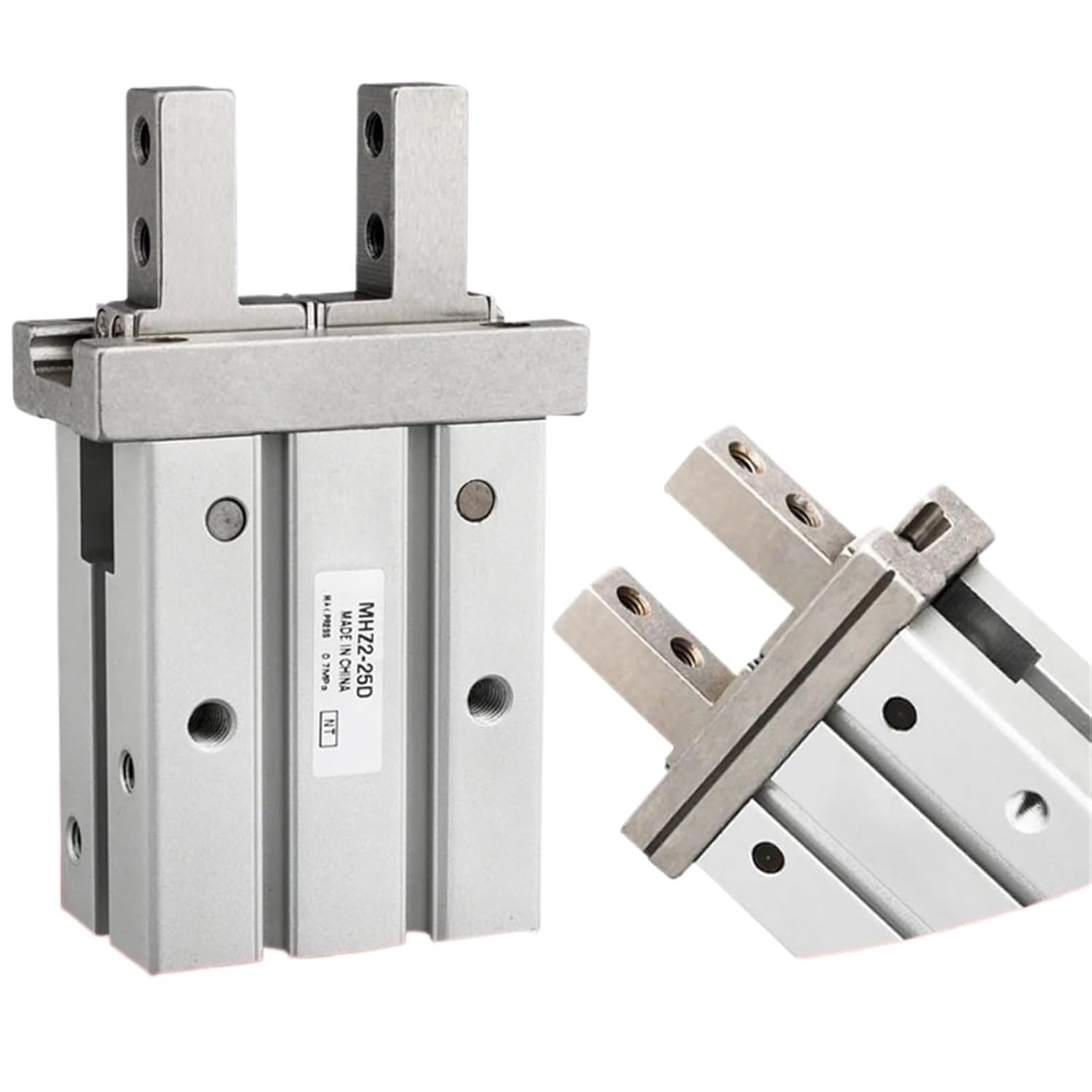 1PCS Pneumatic Gripper Finger Air Cylinder Parallel Open and Closed MHZ2/MHZL2 Double Action(MHZ2-10D)