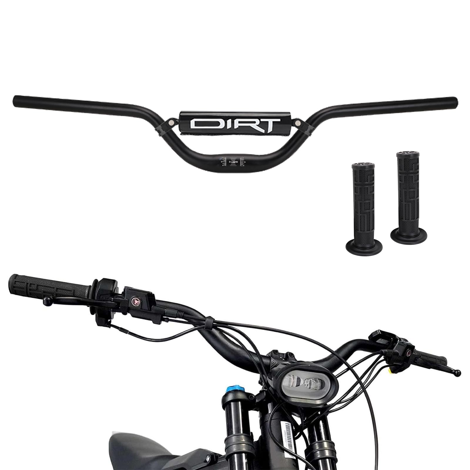 Amazon.com: IUVWISN Heighten Handlebar 31.8-22mm+ Pad+ Crossbar +