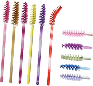 100 Uds. Desechables Nylon Mascara Cepillo Ap...