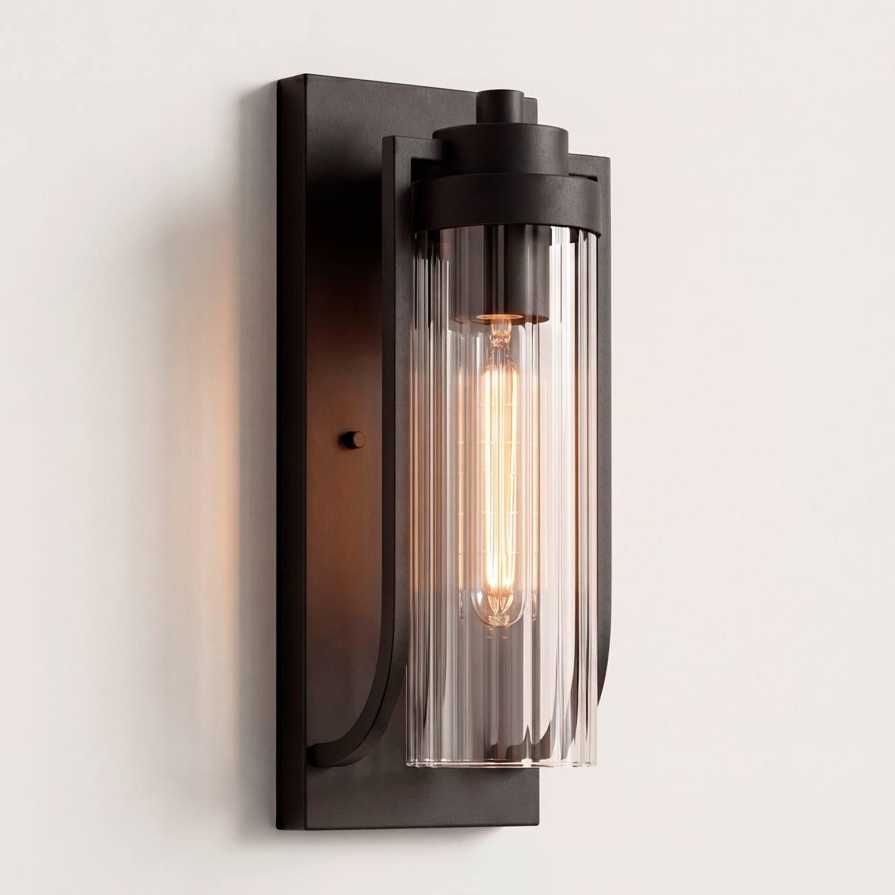 Possini Euro Design Bogata Modern Outdoor Wall Light Fixture
