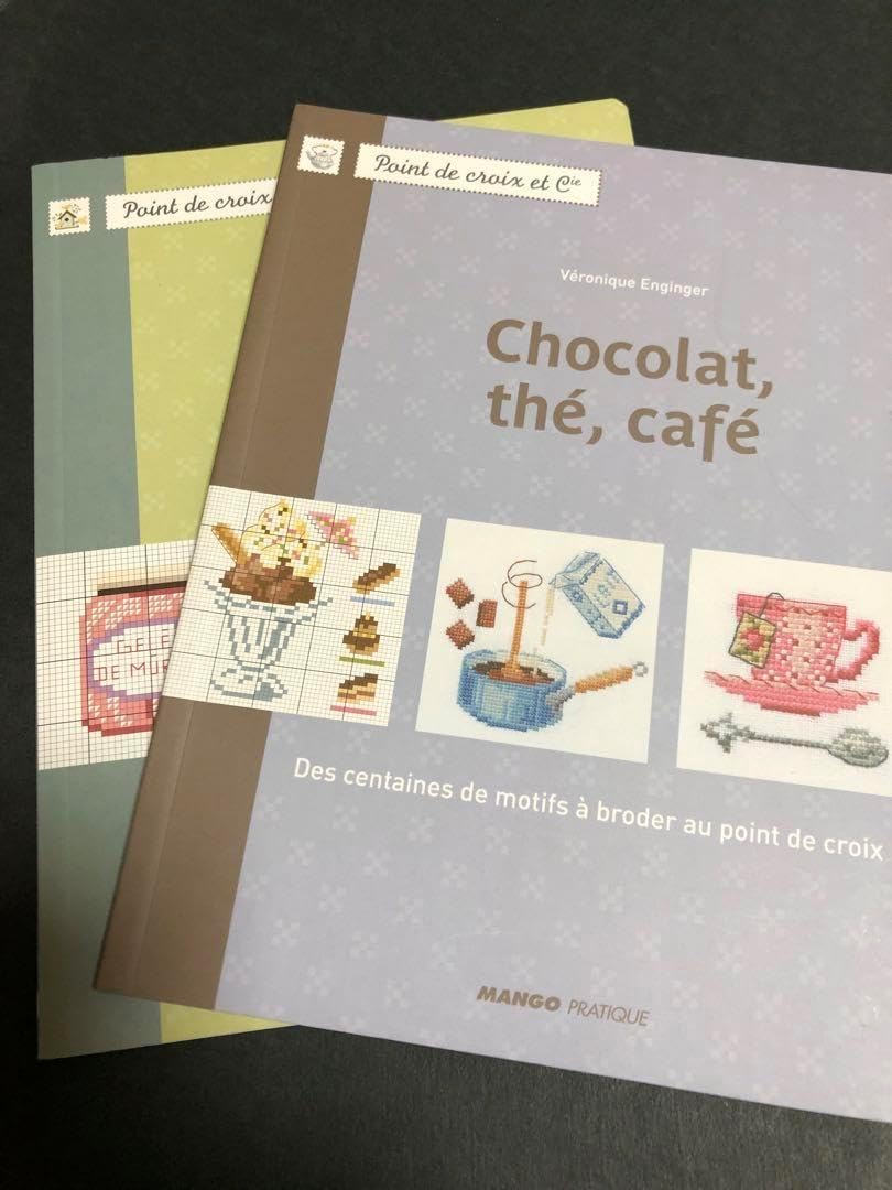 クロスステッチ洋書 mango 2冊セット Agenda 2022 刺しゅう 刺繍