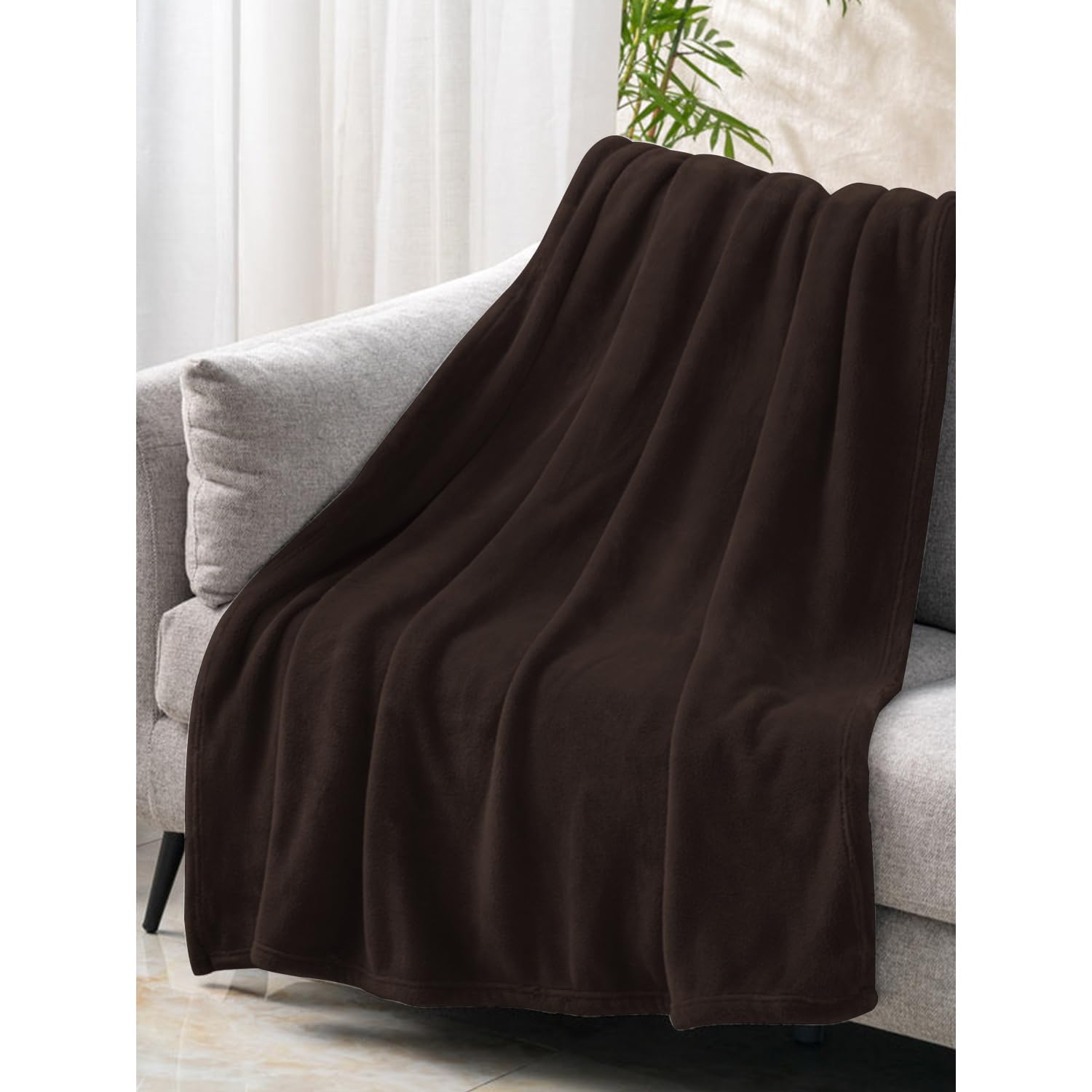 Cloth Fusion Flannel Plush Blanket Double Bed for Winters (86X88 inches or 220X223.5 cm, Blush Pink) (B0DBDYDX69) Amazon Price History, Amazon Price Tracker